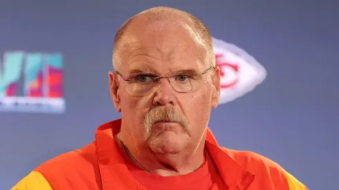 Andy Reid head coach of the Kansas City Chiefs