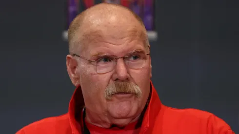 Andy Reid head coach of the Kansas City Chiefs