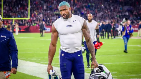 NFL, American Football Herren, USA Tampa Bay Buccaneers - Seattle Seahawks, München, 13.11.2022 DK Metcalf