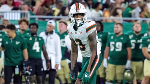 Miami Hurricanes wide receiver Jacolby George