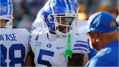 BYU wide receiver Darius Lassiter