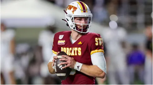 Texas State Bobcats quarterback Brad Jackson