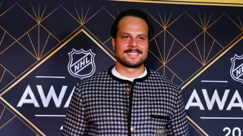 Auston Matthews of the Toronto Maple Leafs arrives prior to the 2024 NHL Awards at BleauLive Theater at Fontainebleau Las Vegas on June 27, 2024 in Las Vegas, Nevada.