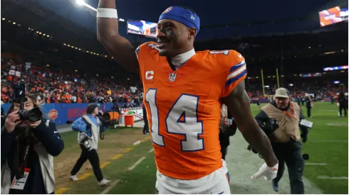 Courtland Sutton of the Denver Broncos