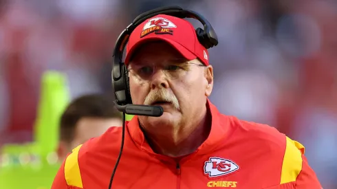 Andy Reid head coach of the Kansas City Chiefs