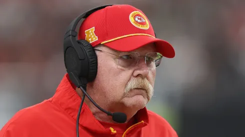 Andy Reid head coach of the Kansas City Chiefs