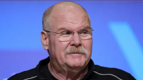 Andy Reid head coach of the Kansas City Chiefs