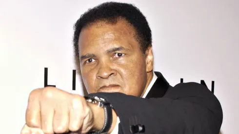 Boxer and honoree Muhammad Ali arrives at the 20th Annual "Midsummer Night's Magic Awards Dinner" on July 13, 2005 at the Century Plaza Hotel in Los Angeles, California.