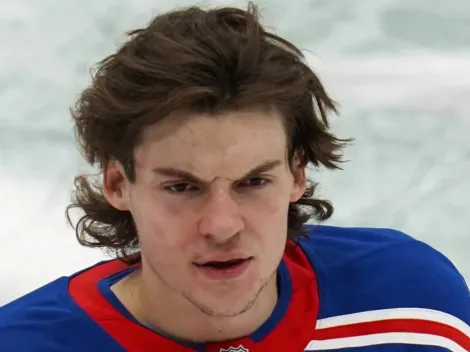 Matt Rempe makes something clear to Senators' Brady Tkachuk about fighting Rangers star Igor Shesterkin