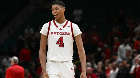 Ace Bailey #4 of the Rutgers Scarlet Knights