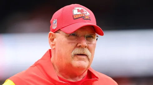 Andy Reid head coach of the Kansas City Chiefs