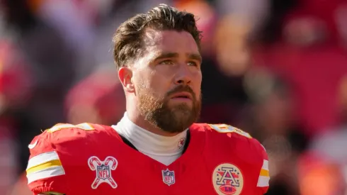 Travis Kelce tight end of the Kansas City Chiefs