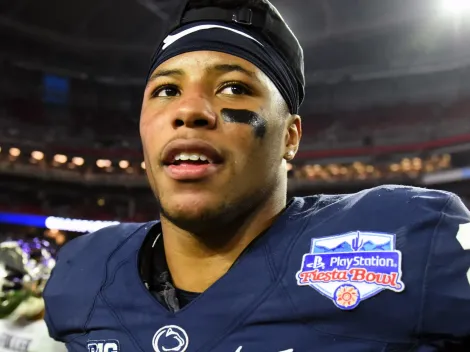 Eagles star, Super Bowl champion Saquon Barkley extends bold offer for top recruit to join Penn State