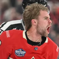 Team Canada’s Brandon Hagel takes dig at Matthew Tkachuk after fight during loss vs USA