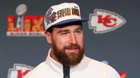 Travis Kelce tight end of the Kansas City Chiefs
