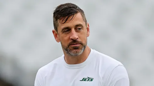 Aaron Rodgers quarterback of the New York Jets