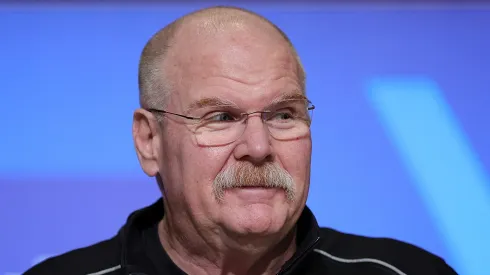 Andy Reid head coach of the Kansas City Chiefs