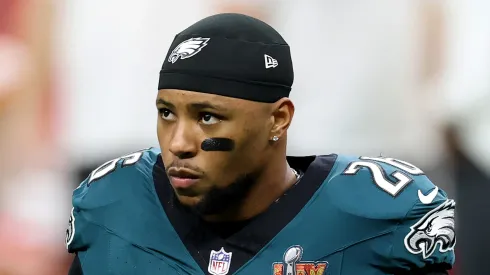 Saquon Barkley, running back for the Philadelphia Eagles