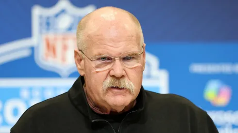 Andy Reid head coach of the Kansas City Chiefs