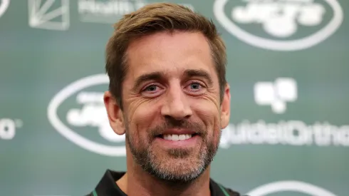 Aaron Rodgers former quarterback of the New York Jets