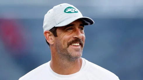 Aaron Rodgers former quarterback of the New York Jets