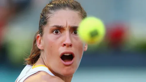Andrea Petkovic of Germany on May 3, 2014.