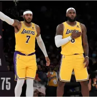 Carmelo Anthonyās induction to the Hall of Fame draws special, five-word reaction from LeBron James