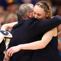 Paige Bueckers reveals what she told Geno Auriemma during emotional hug after UConn’s national championship win