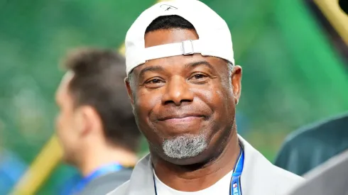 Ken Griffey Jr. is seen prior to the MLB Tokyo Series game between Los Angeles Dodgers and Chicago Cubs at Tokyo Dome on March 19, 2025 in Tokyo, Japan.