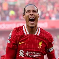 When do Liverpool lift the Premier League trophy for the 2024-25 season title?