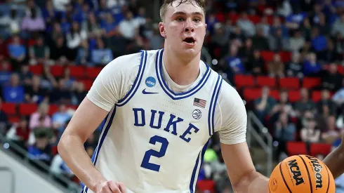 Cooper Flagg #2 of the Duke Blue Devils