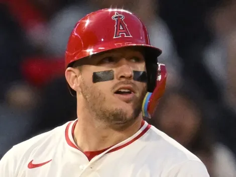 Trout offers update on knee injury that could ease Angels fans’ worries