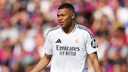 Kylian Mbappe scored a hat-trick for Madrid against Barcelona