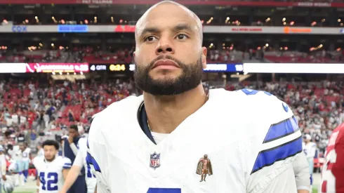 Dak Prescott #4 of the Dallas Cowboys.