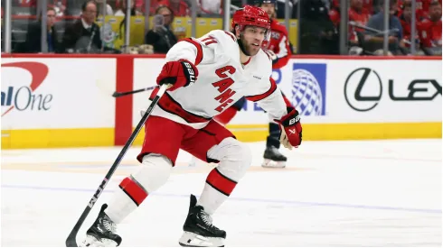 Taylor Hall of the Carolina Hurricanes