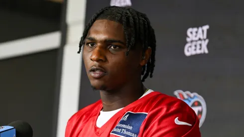 Cam Ward was selected at No. 1 overall by the Tennessee Titans