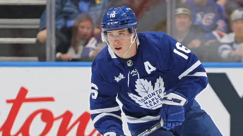 Mitch Marner of the Toronto Maple Leafs