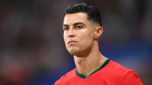 Cristiano Ronaldo of Portugal looks on during a UEFA Nations League match