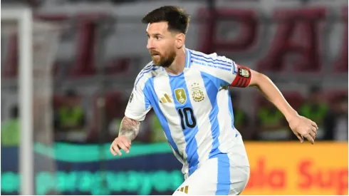 Lionel Messi of Argentina