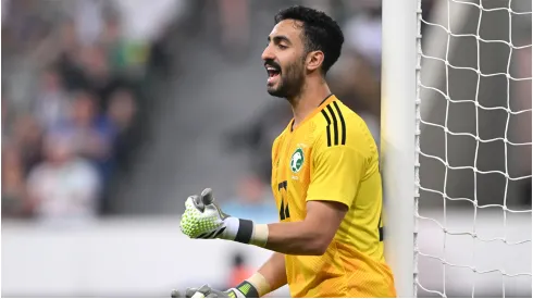 Saudi Arabia goalkeeper Nawaf Alaqidi