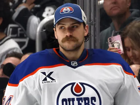 Video: Oilers’ Skinner once again rattled by Panthers goaltender before Game 6 of Stanley Cup Final