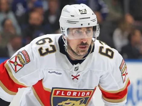 Marchand's son hints at his father's intentions with revealing T-shirt during Panthers' Stanley Cup celebrations