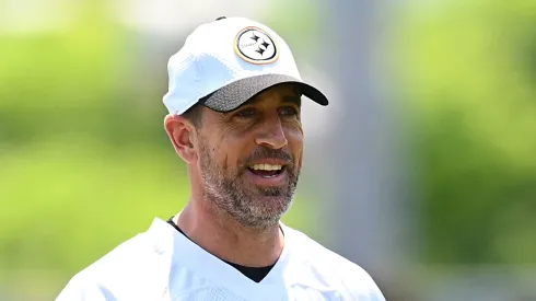 Aaron Rodgers quarterback of the Pittsburgh Steelers