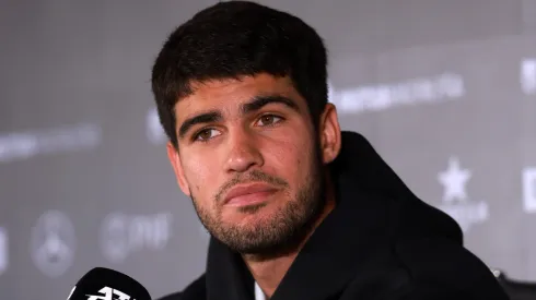 Carlos Alcaraz at Roland Garros.