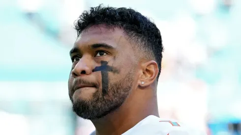 Tua Tagovailoa quarterback of the Miami Dolphins