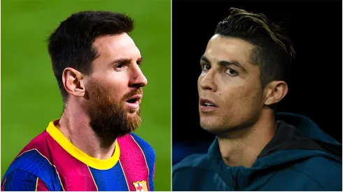 Lionel Messi and Cristiano Ronaldo.
