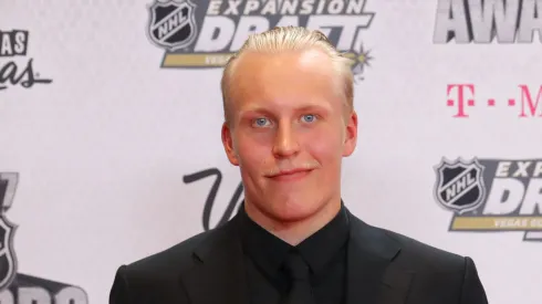Patrik Laine of the Winnipeg Jets attends the 2017 NHL Awards at T-Mobile Arena on June 21, 2017 in Las Vegas, Nevada.