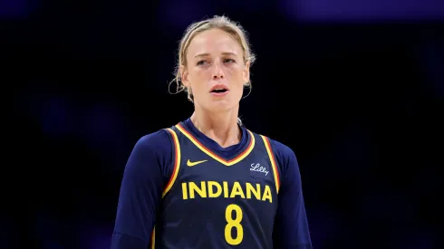 Sophie Cunningham of the Indiana Fever
