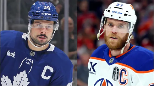 Toronto Maple Leafs' Auston Matthews and Edmonton Oilers star Connor McDavid