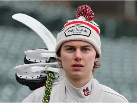 Connor Bedard drops two-word reaction to Frank Nazar's Blackhawks extension